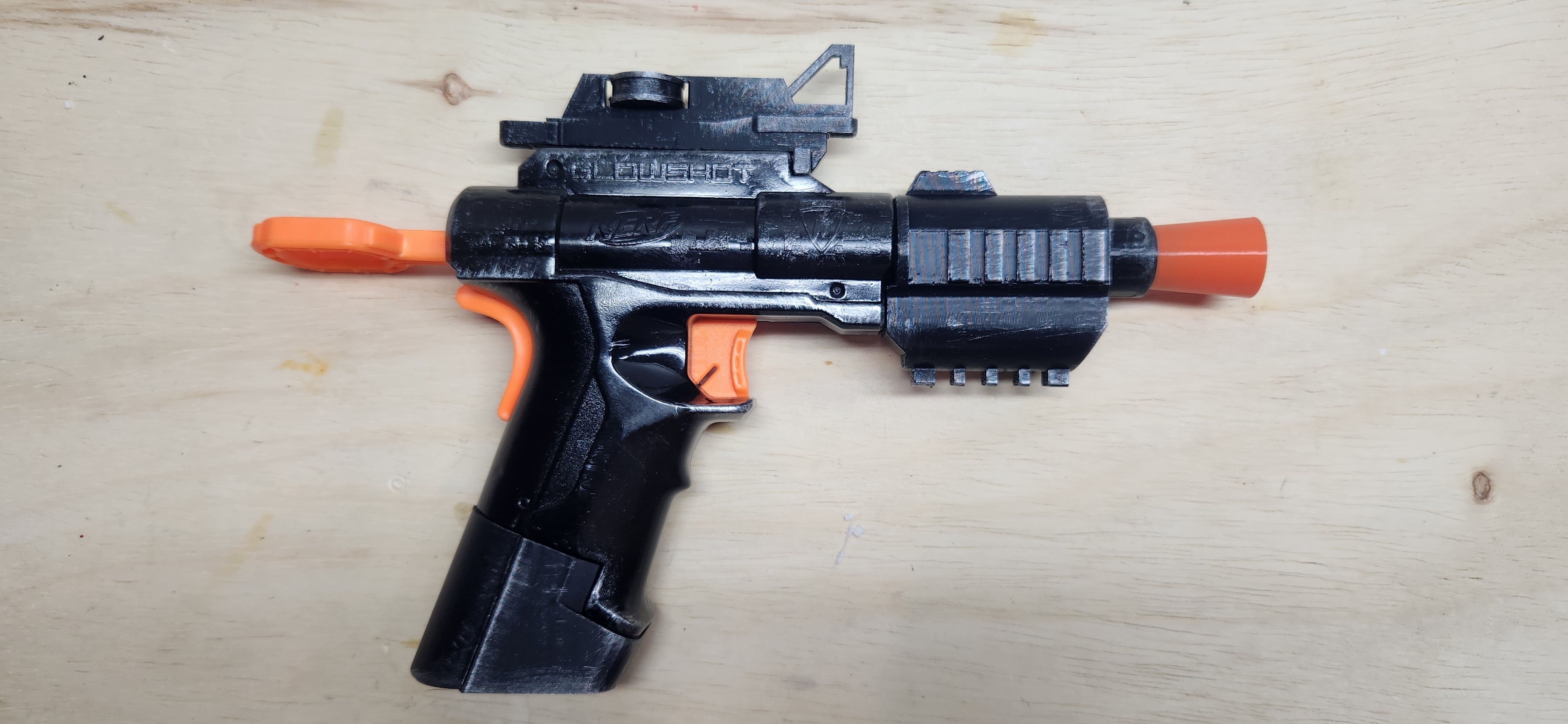 SE44C Starwars Blaster Nerf Glowshot Body kit (Battlefront 2)