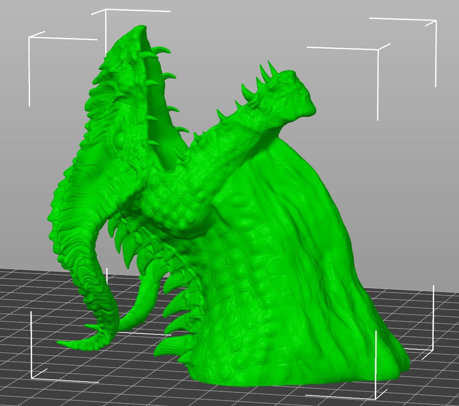 Open mouth dragon