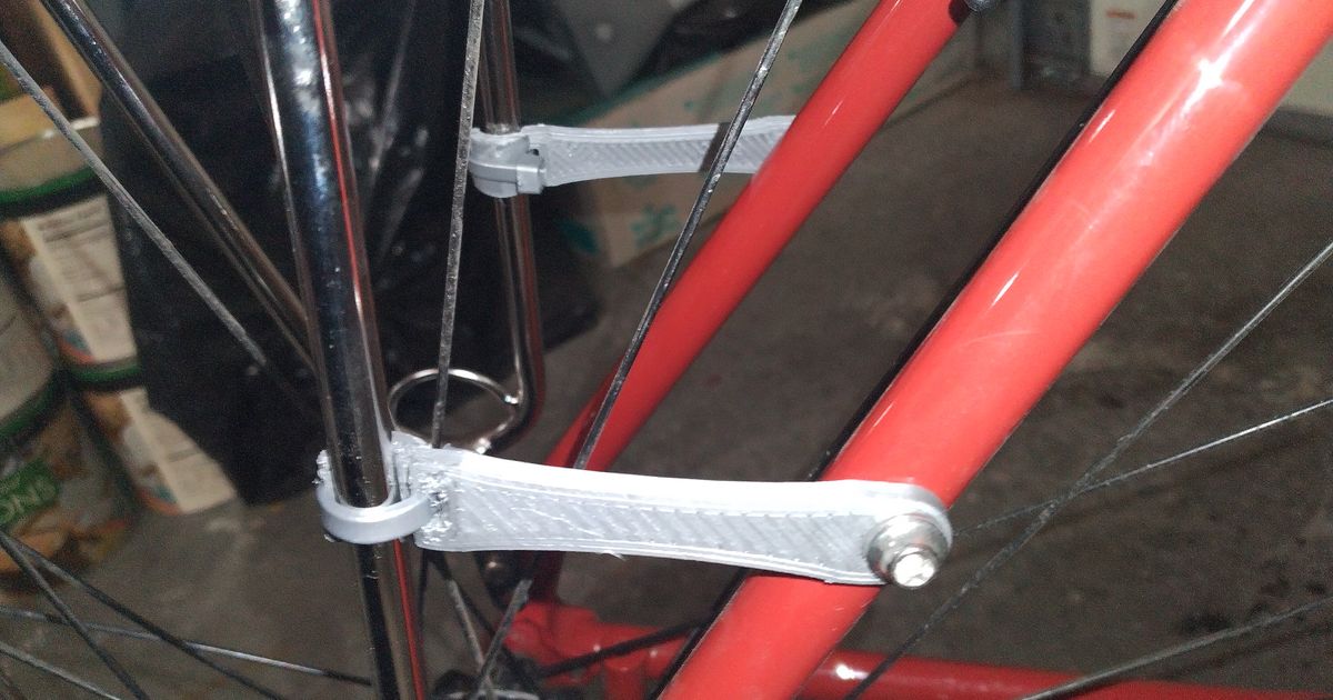 Seatstay Struts for Rear Bicycle Rack by Jérémy Reeder Download free