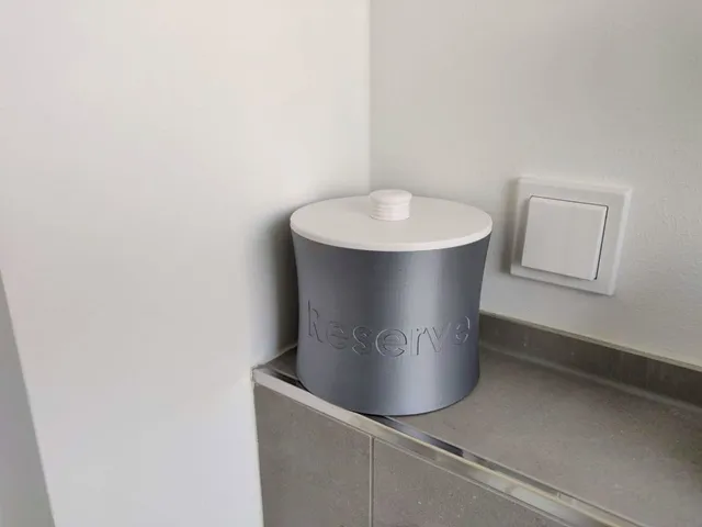 Toilet Paper Box - guest toilet