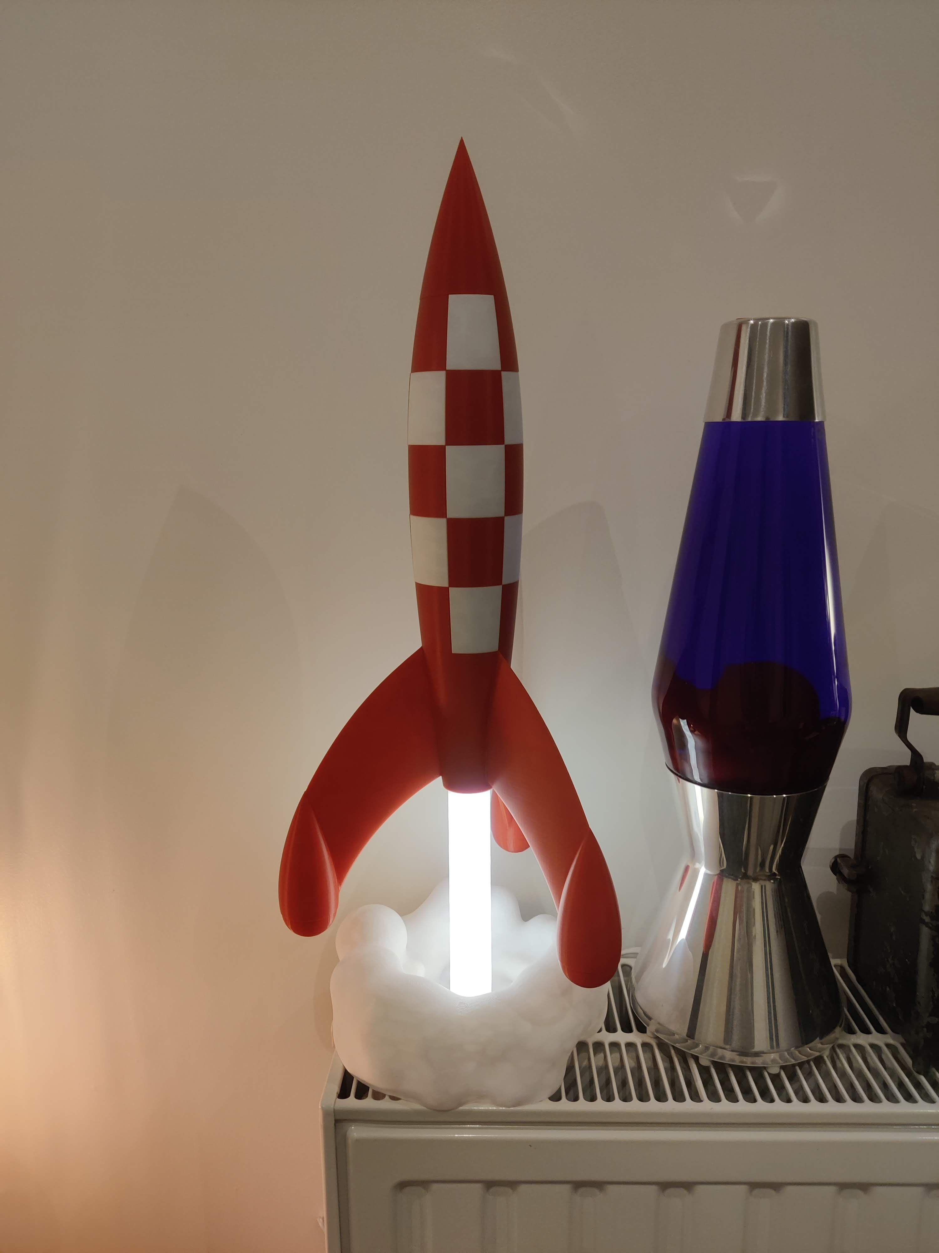 Miniatura 2 do modelo 3D Base plate Moon Rocket
