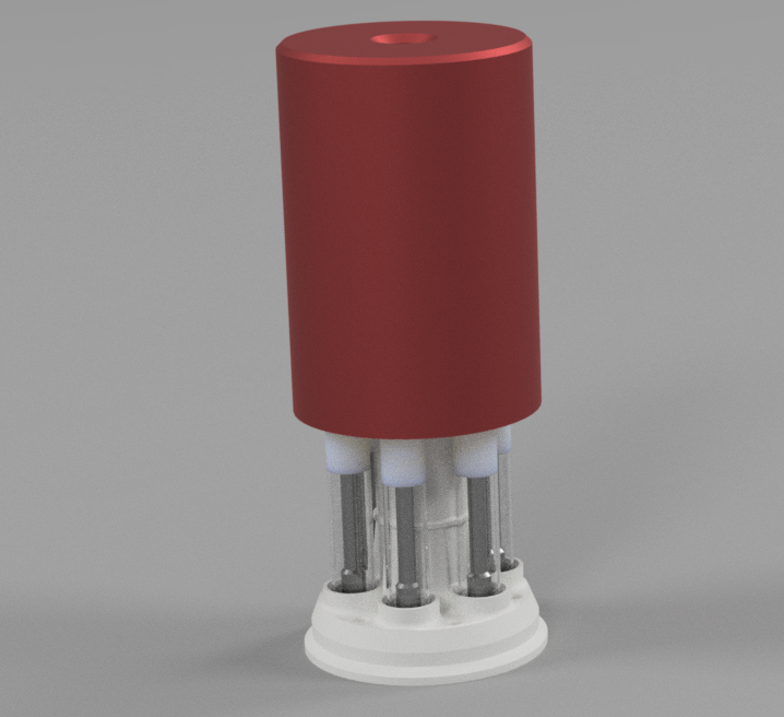 6 Distillate Cart Holder | 2 modes for privacy or the casual flex