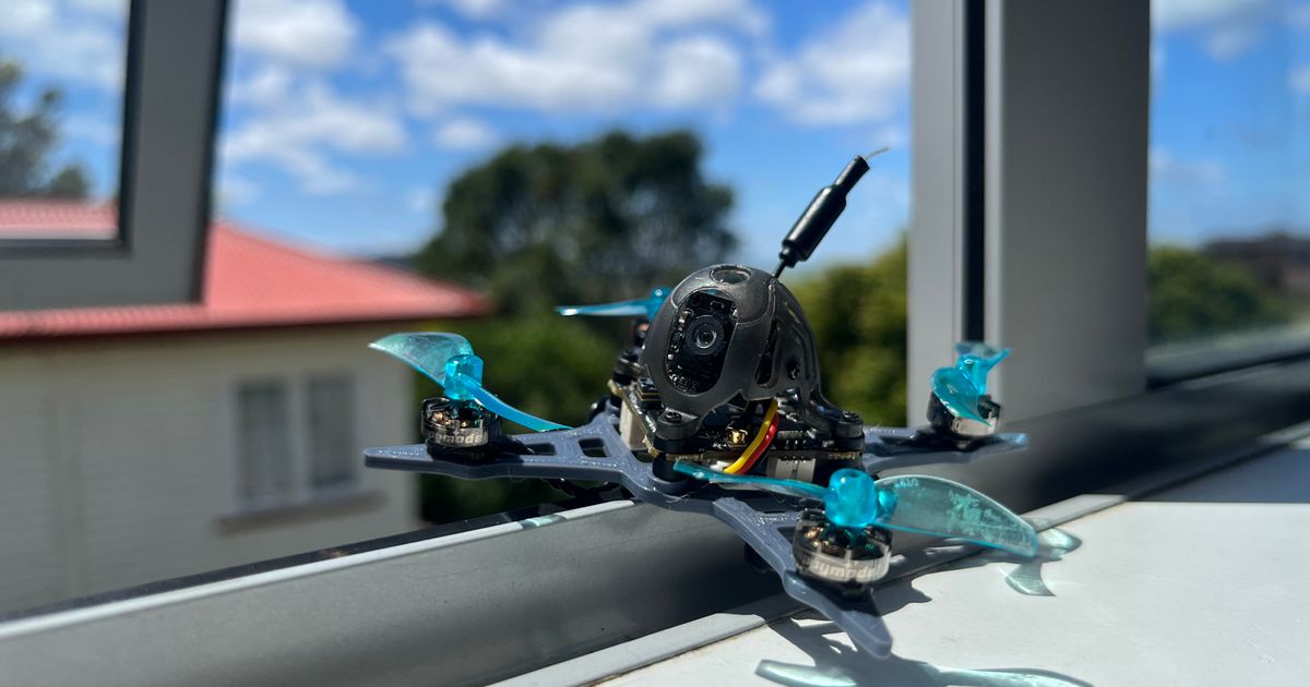 Happymodel Mobula 7 open prop frame conversion por Youfu | Descargar ...