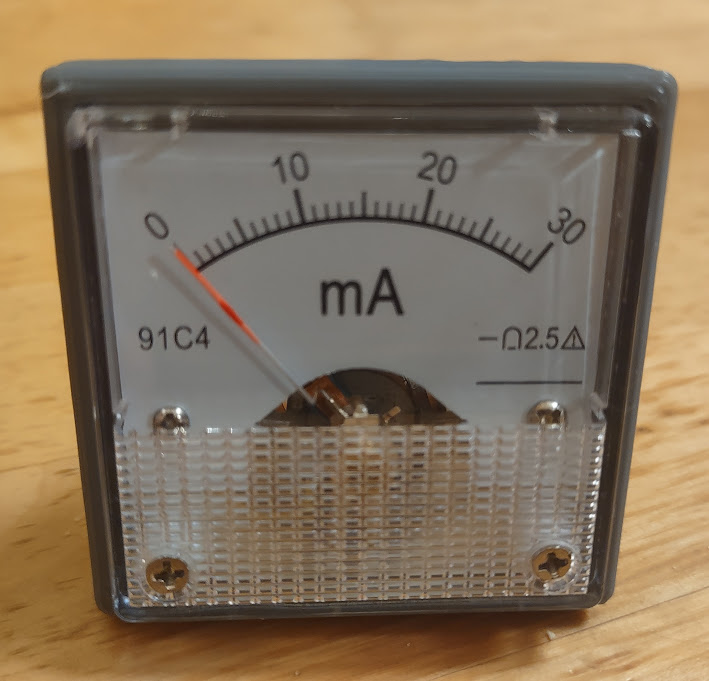 91c4 milliAmp meter bezel for K40 by Harold Sullivan Download free
