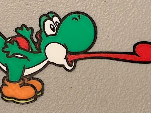 Multicolor Yoshi Magnet