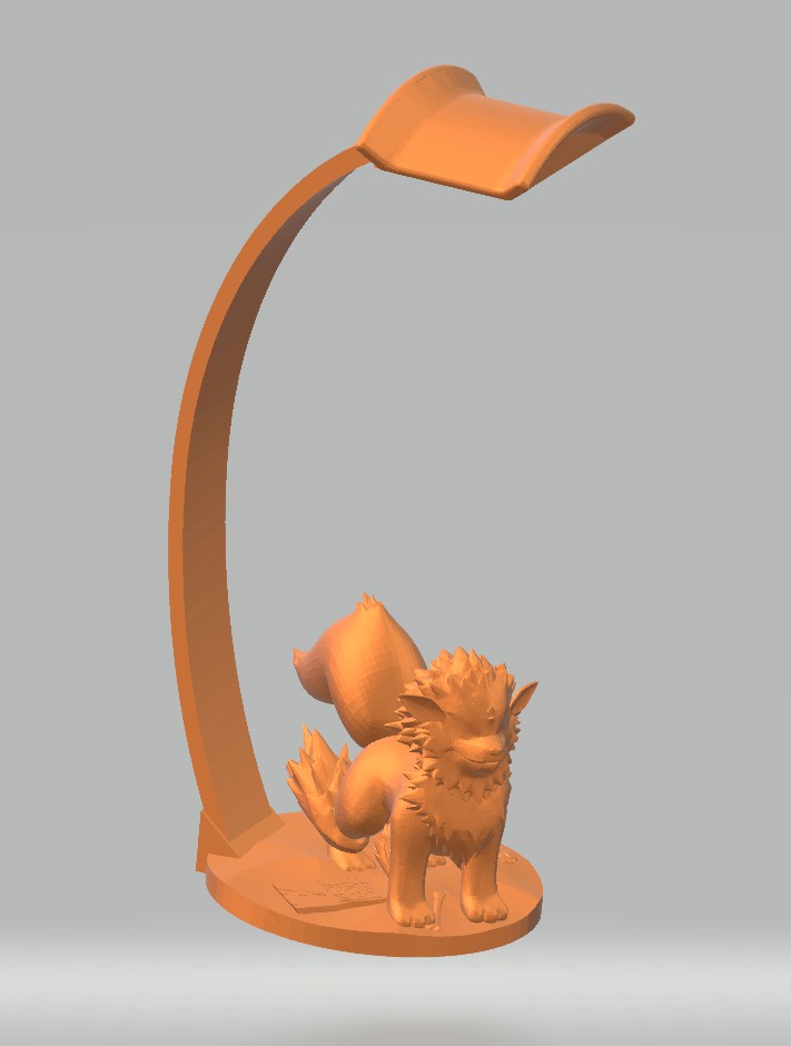 Arcanine headphone stand / holder