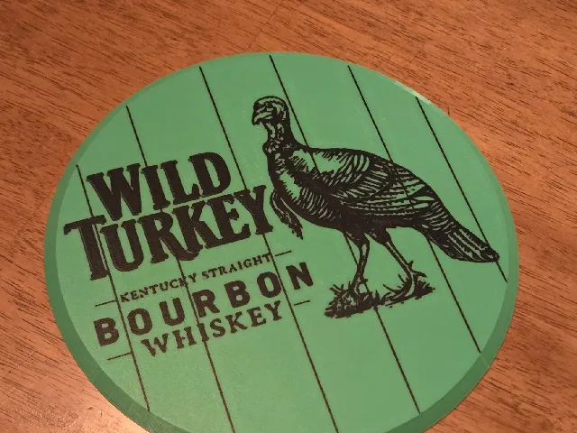 Wild Turkey Bourbon Whiskey Sign