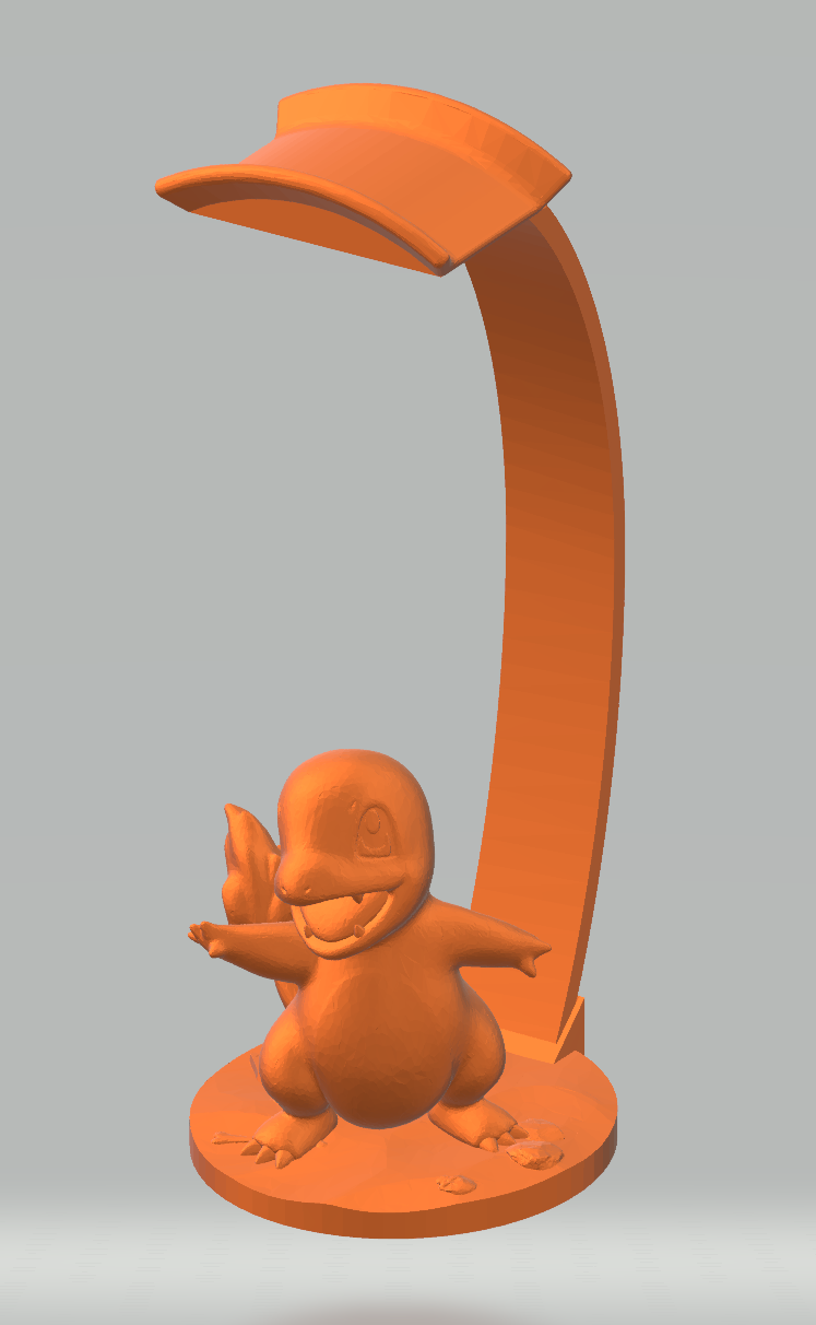 Charmander headphone stand / holder