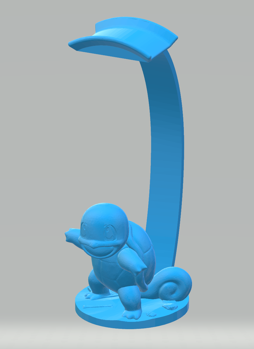 Squirtle headphone stand / holder