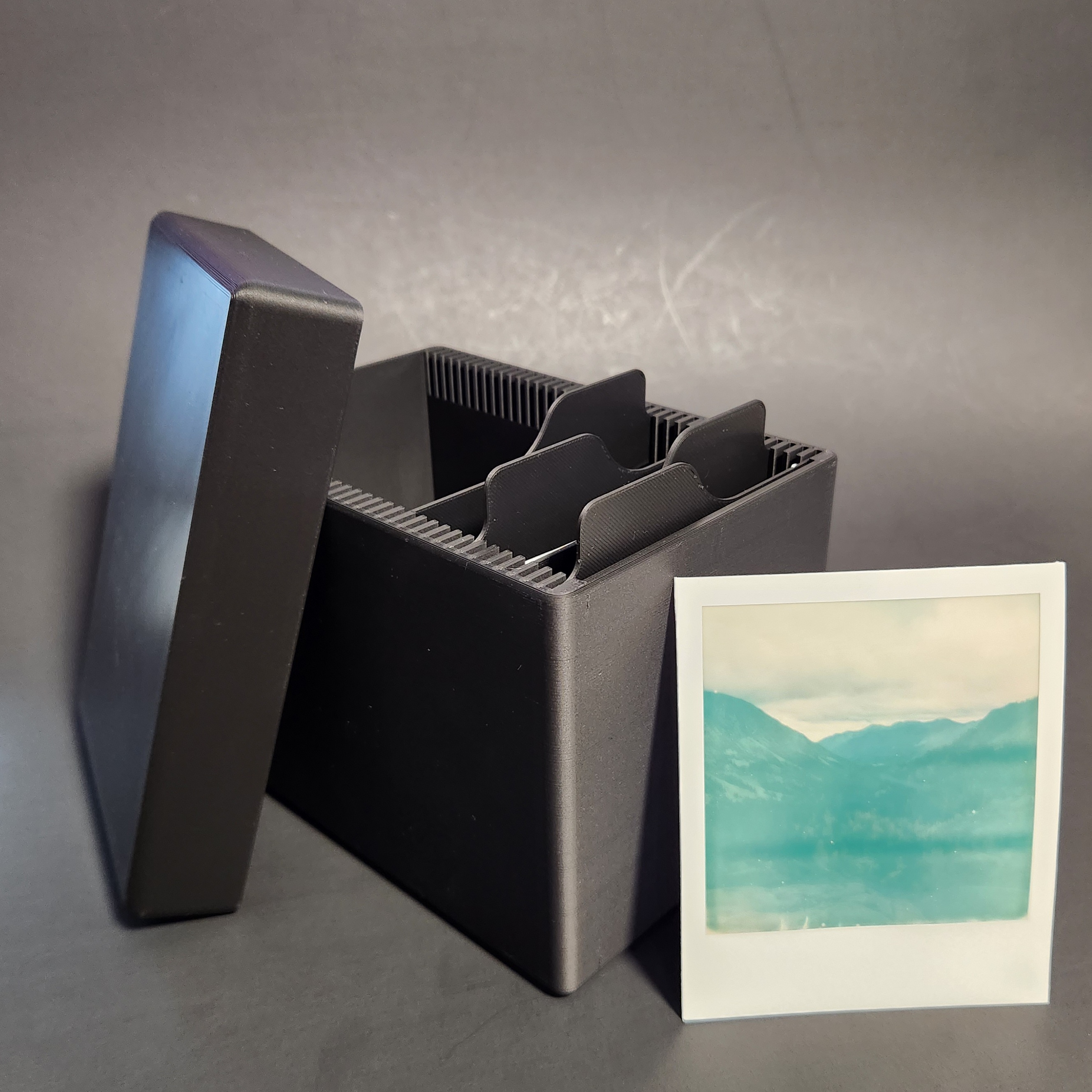 Polaroid Photo Box & Slide Organizer by DavidtheDJ Download free STL