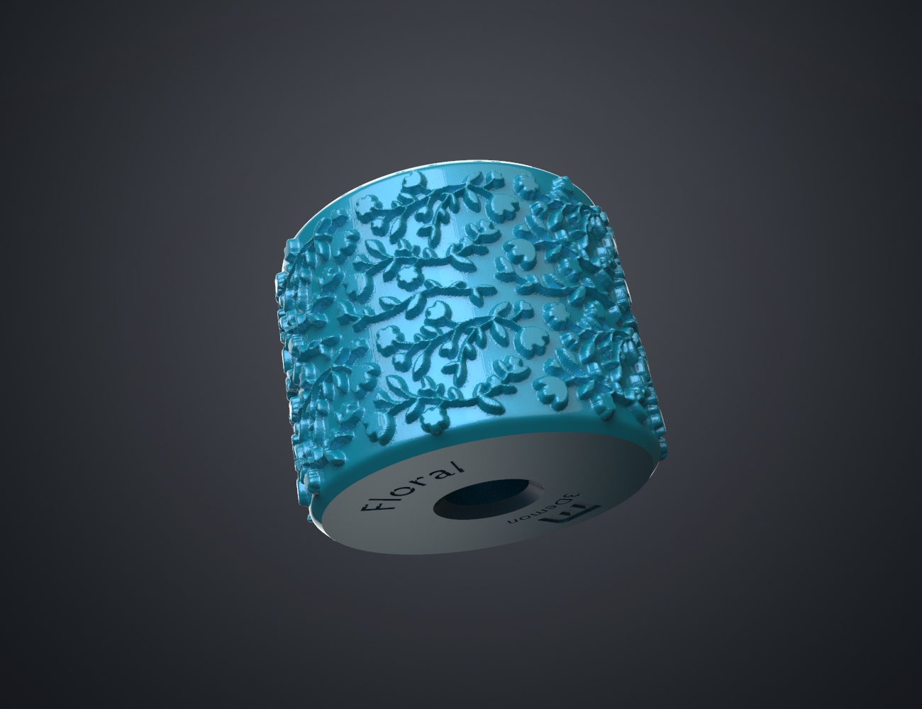 Texture Rollers Floral middle #17