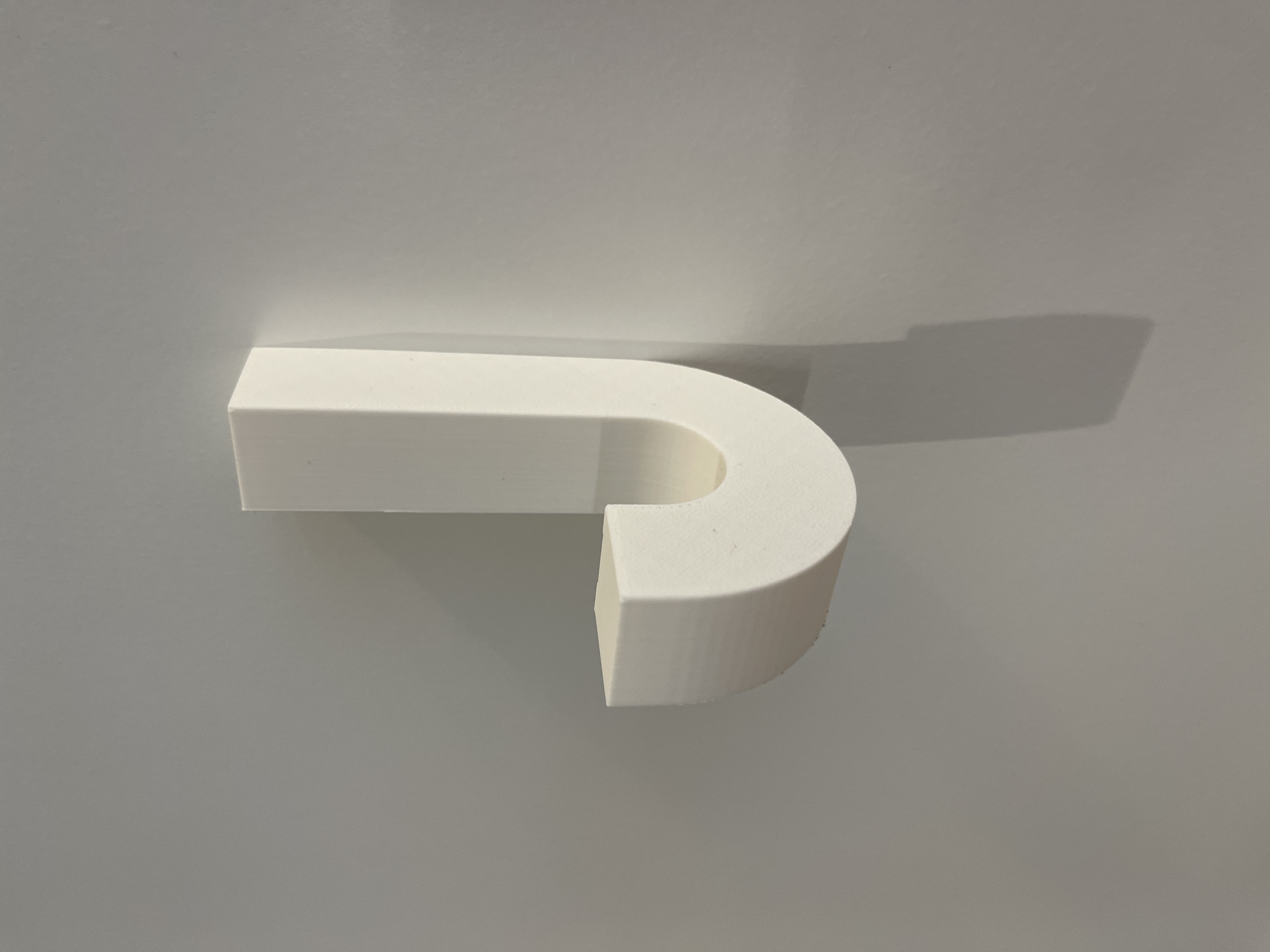 Miniatura 3 do modelo 3D Very Strong simple wall hook