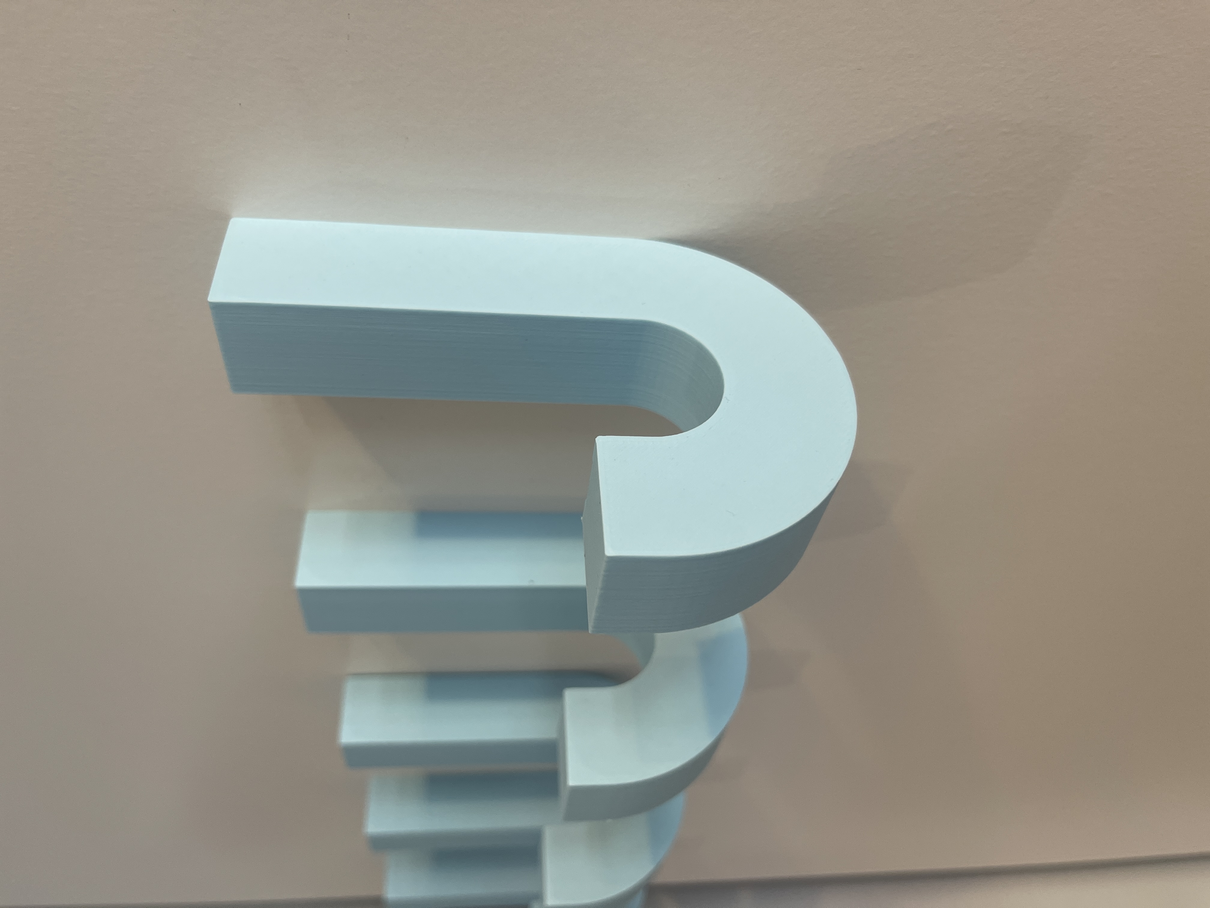 Miniatura 5 do modelo 3D Very Strong simple wall hook