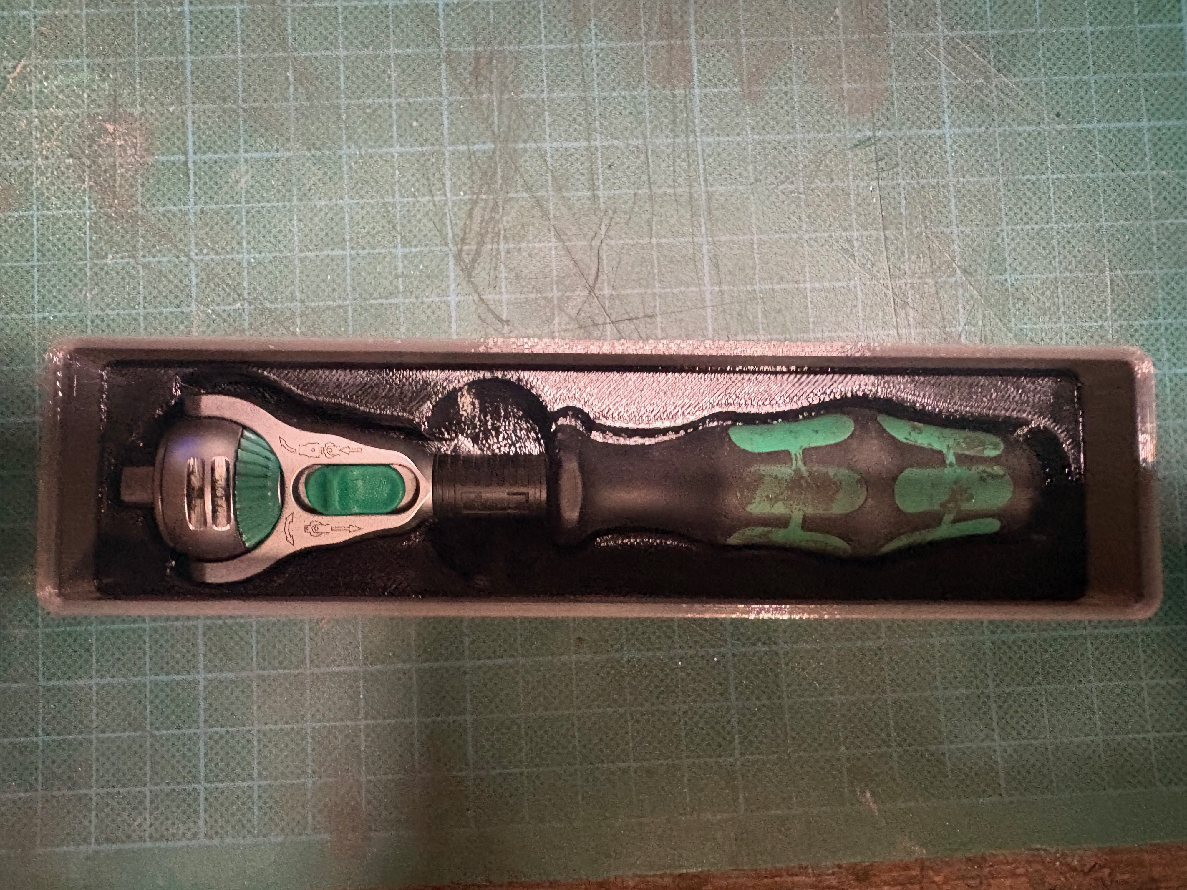 Gridfinity bin for Wera 8000a