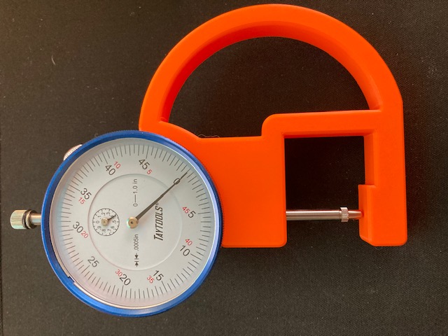 Dial Indicator to Thickness Guage Handle