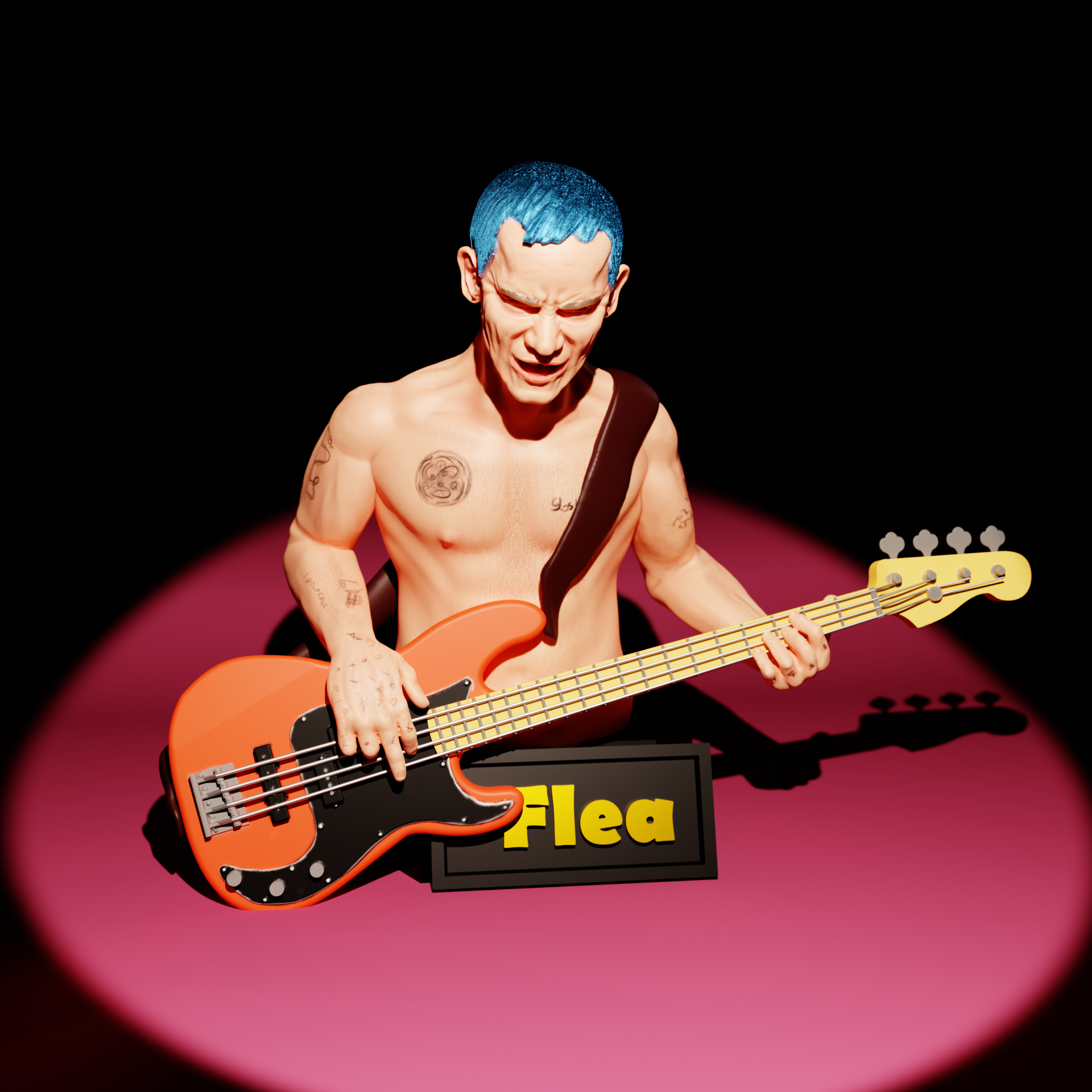 Flea bust fanart