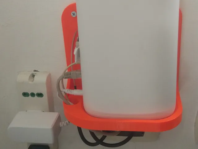 Wall support for zte mf 289f 4g Modem