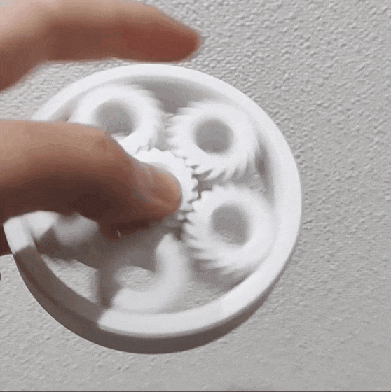 Planetary gear spinner mini