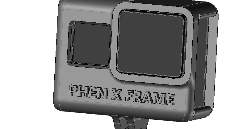 Support GoPro 9 10 11 12 DIY by Phen X Frame