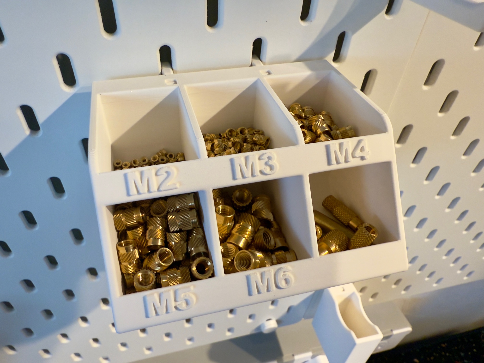 IKEA SKÅDIS Organizer for Threaded Inserts and Soldering Tips