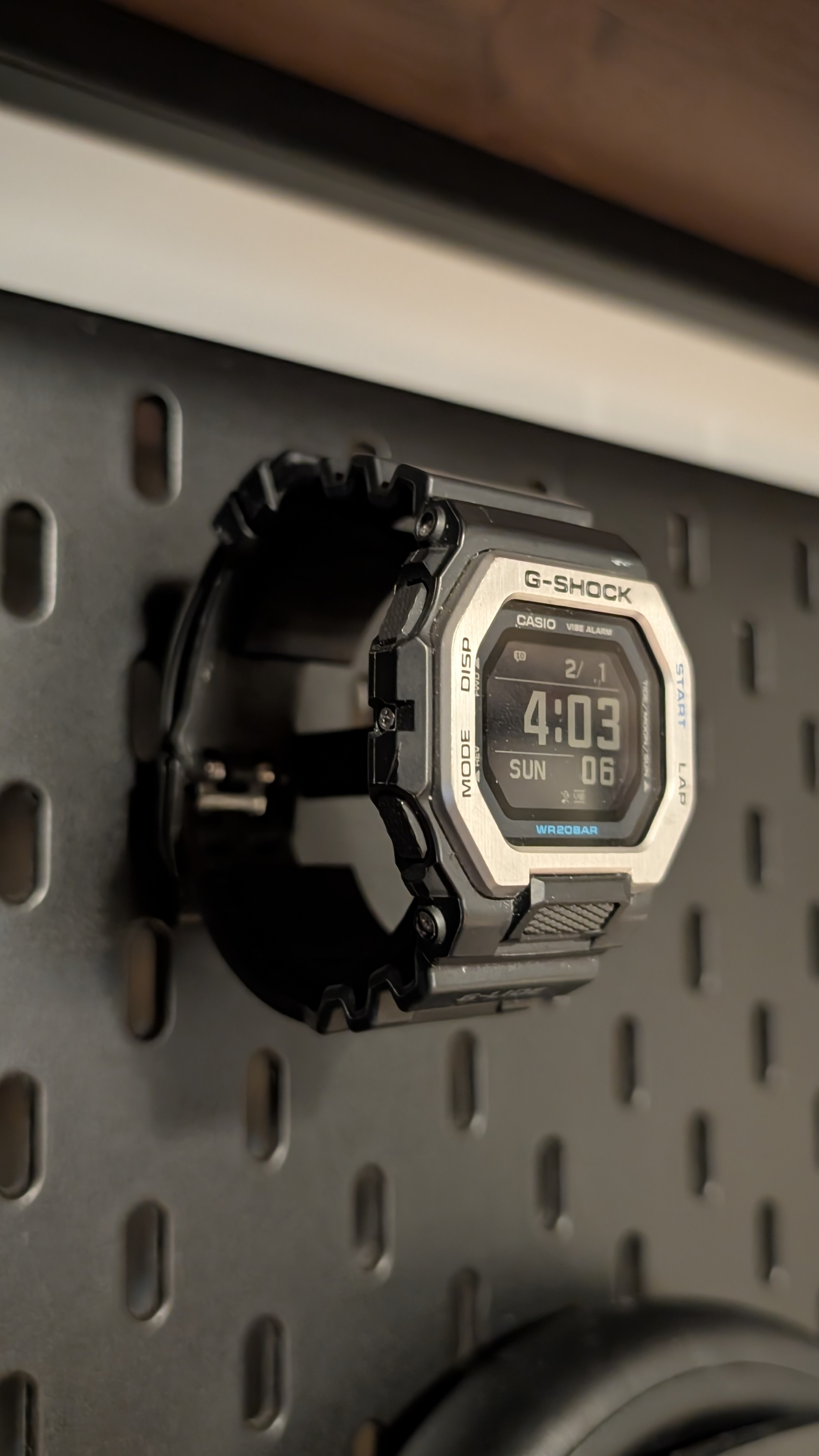 IKEA SKADIS Watch Holder - Tight and Fastened Version