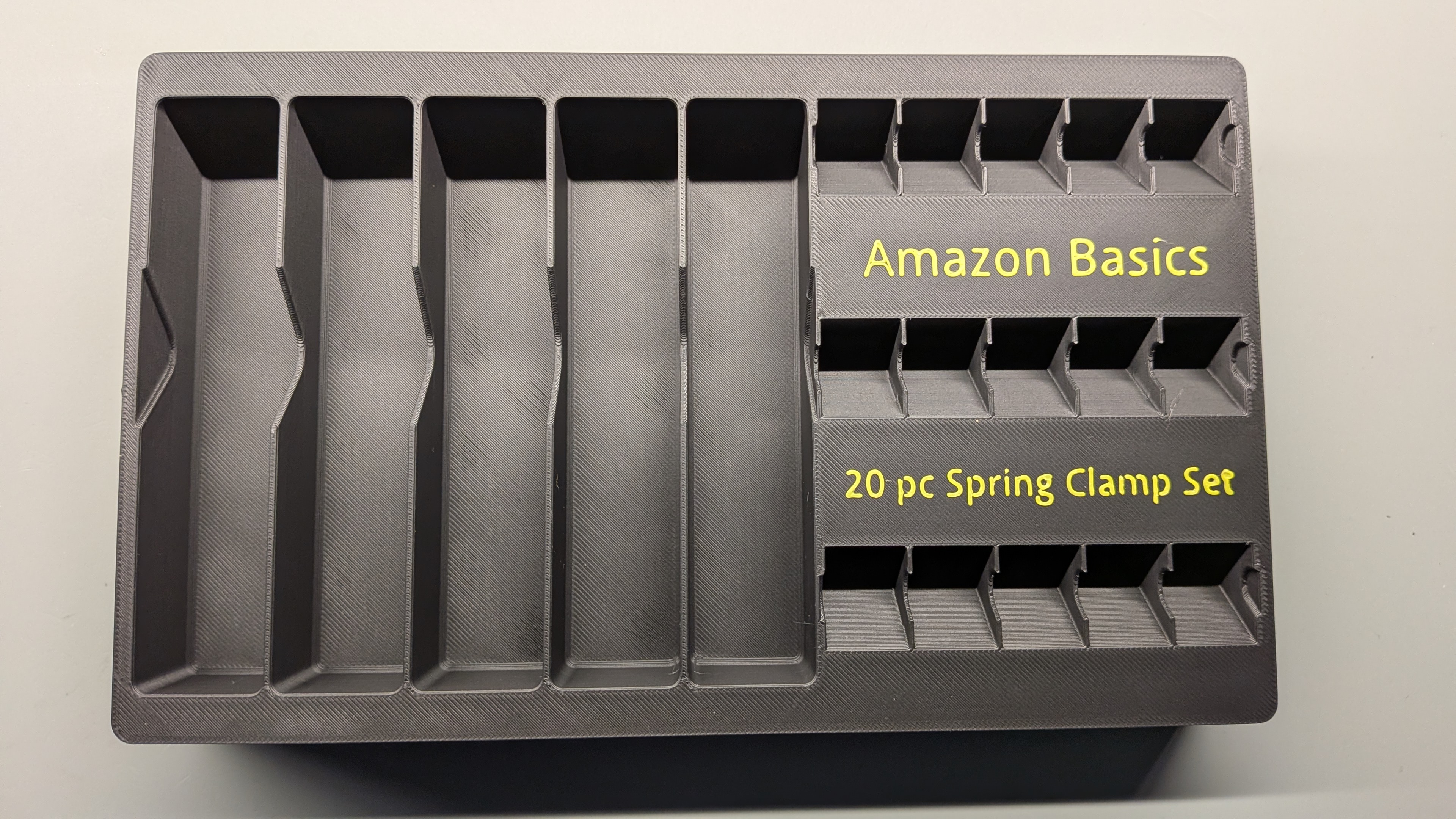 Amazon Basics Spring Clamp Gridfinity Storage — miniatura 3