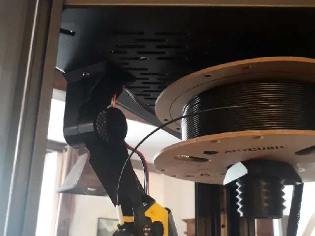 FLsun SR enclosed extruder mount