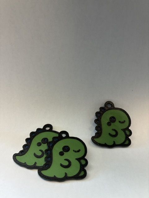 Dino Keychain