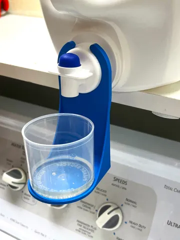 Detergent cup holder