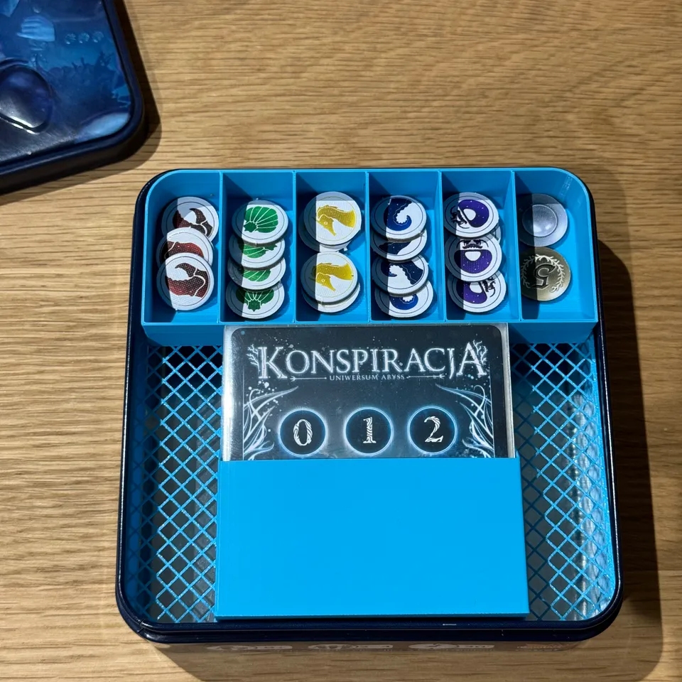 Concordia Board Game Organizer Insert with Salsa Expansion 3D model 3D  printable