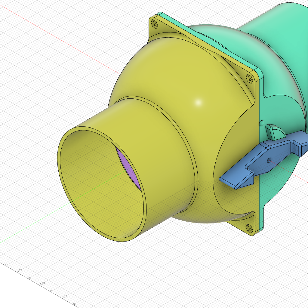 Dust Collector Ball valve 4in