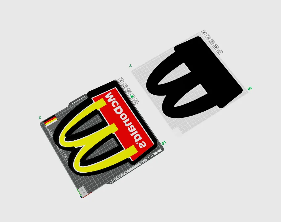 McDonald's Lightbox LED Lamp by braga3dprint | Download free STL model ...