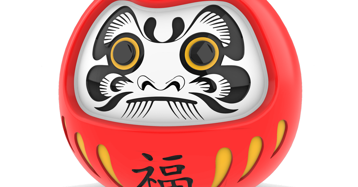 Dàruma doll by ZhangarG Download free STL model