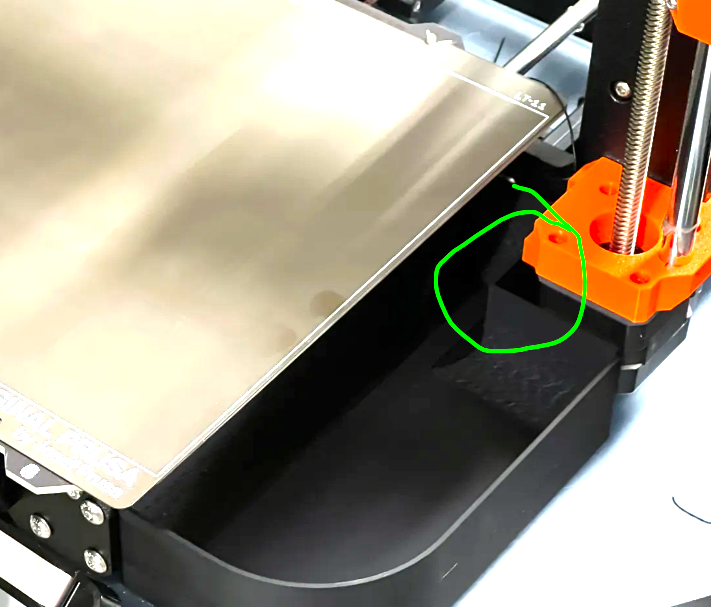 Accessory cover for waste bin "Prusa Bin MK4" (Ergänzung für diese Abfallbox) 3D model thumbnail