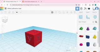 20mm Calibration Cube
