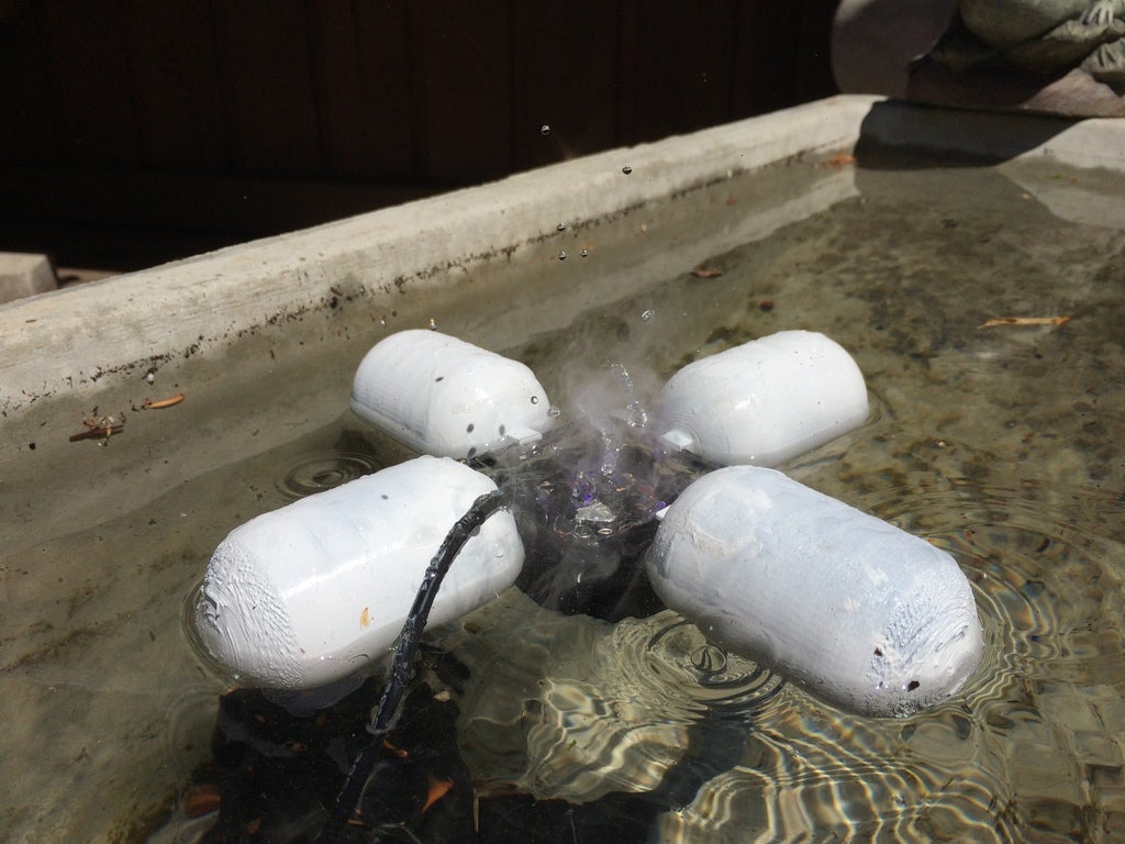 Fogponics Fogger Floater by smysnk Download free STL model