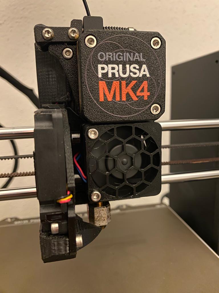 SnapOn Hotend Fan Guard for MK4