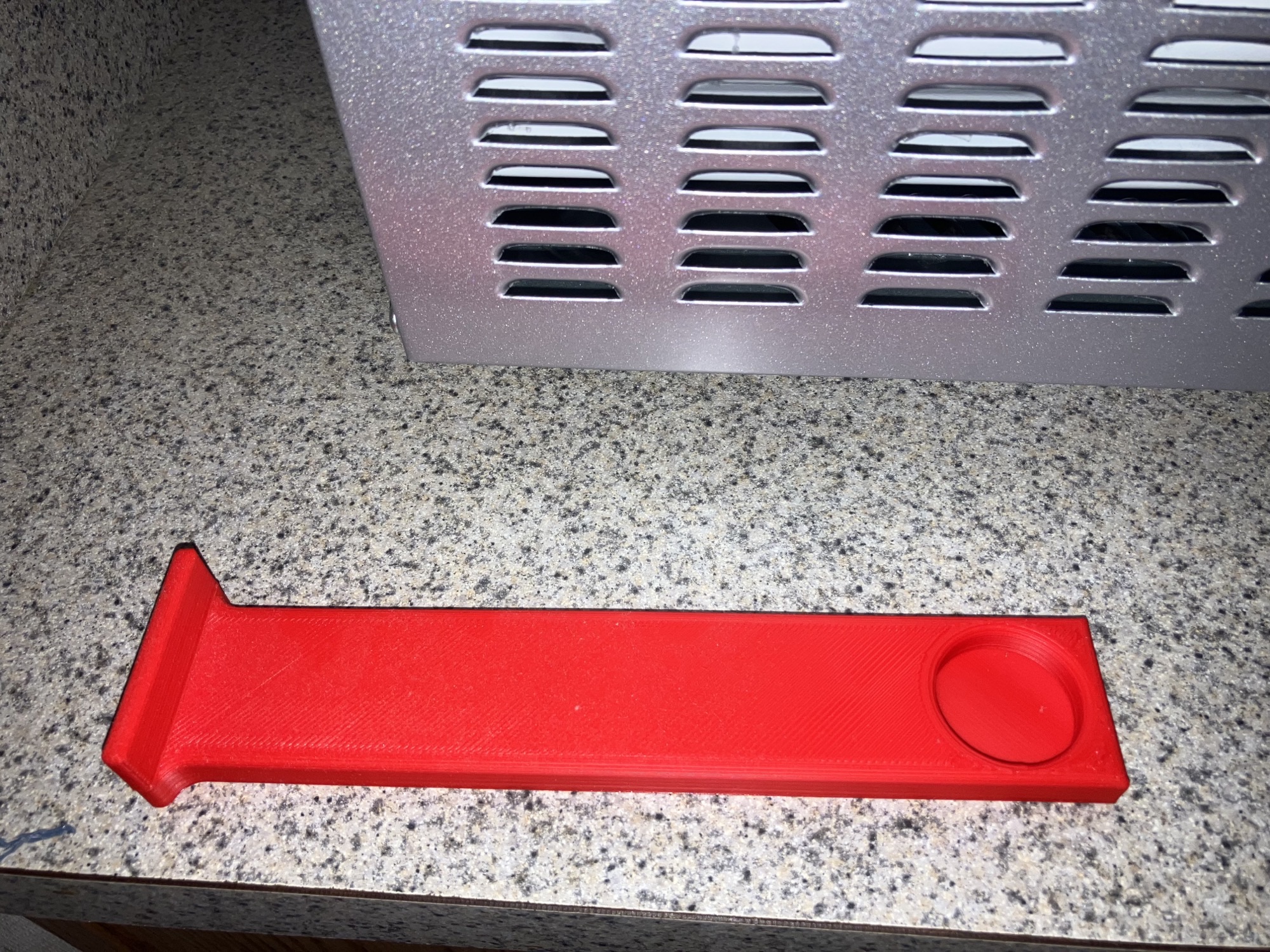 Microwave / appliance backstop by tcarnathan | Download free STL model | Printables.com
