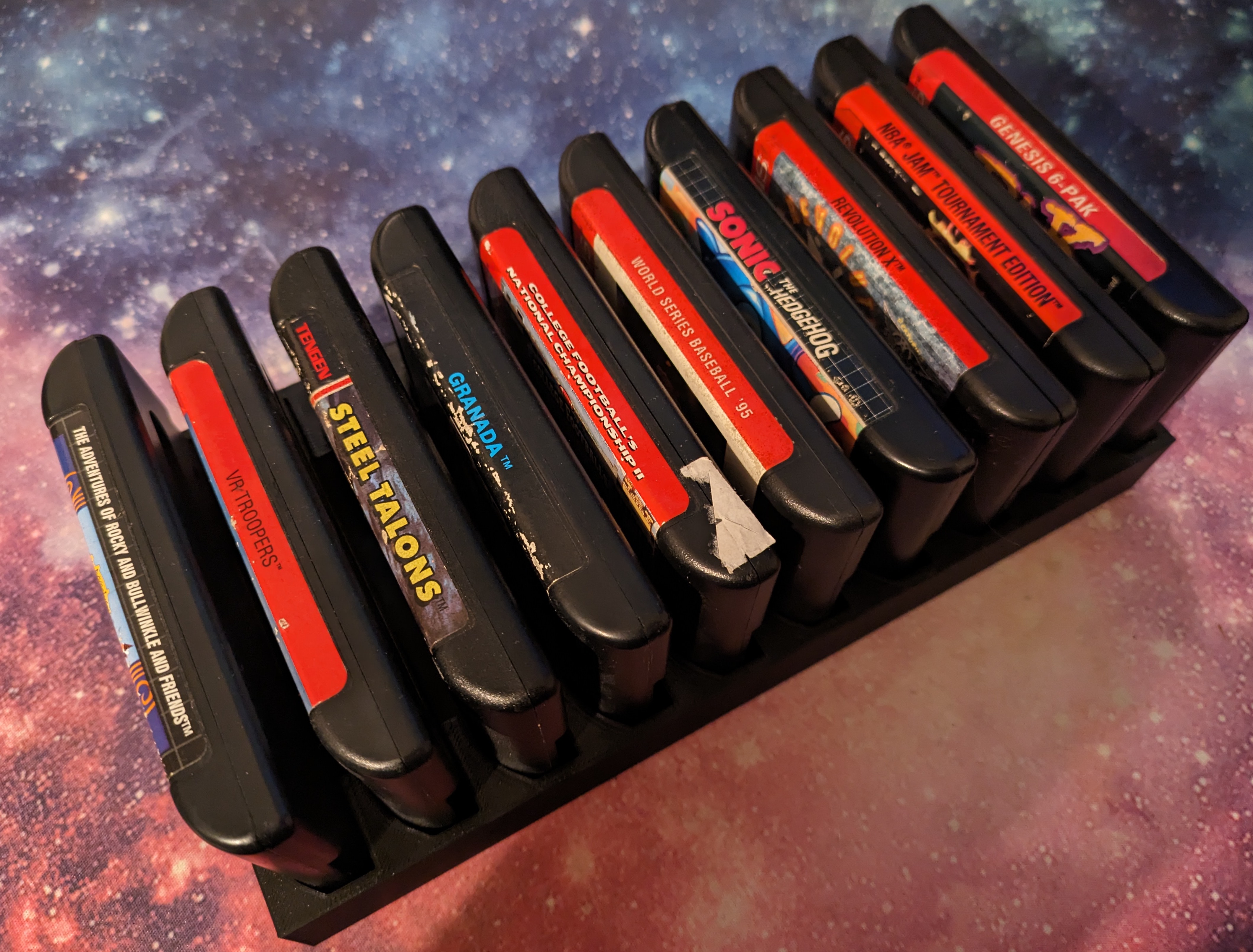 Sega Genesis / Megadrive Cartridge Tray with 10 slots