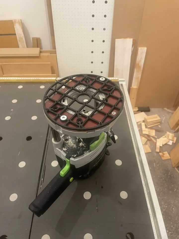 Router base plates for perfect MFT dogholes - Festool, Makita, Bosch ...