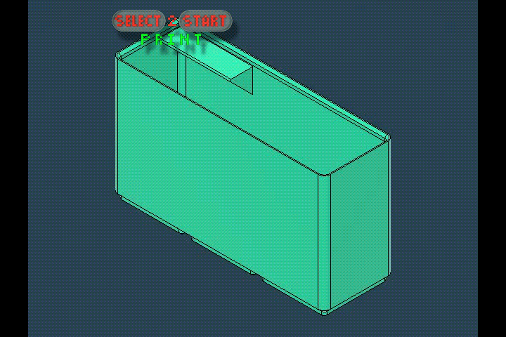 1x3x10 Bin | Lable | Gridfinity | Deskorganizer | Tool | select2stertPrint