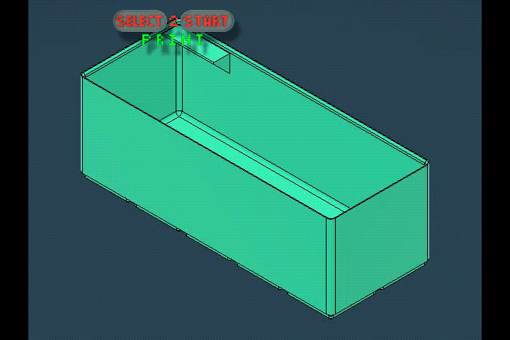 2x5x10 Bin | Lable | Gridfinity | Deskorganizer | Tool | select2stertPrint