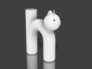 Cat Eye Vase by hoco, Download free STL model