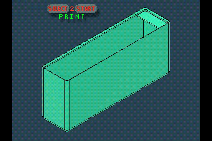 4x1x10 Bin | Lable | Gridfinity | Deskorganizer | Tool | select2stertPrint