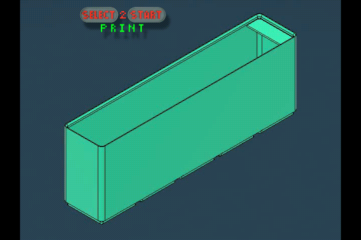 5x1x10 Bin | Lable | Gridfinity | Deskorganizer | Tool | select2stertPrint