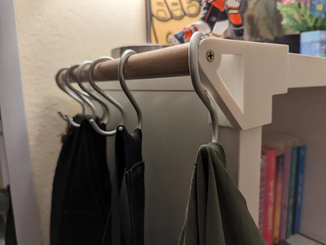 Ikea Kallax Coat Rack