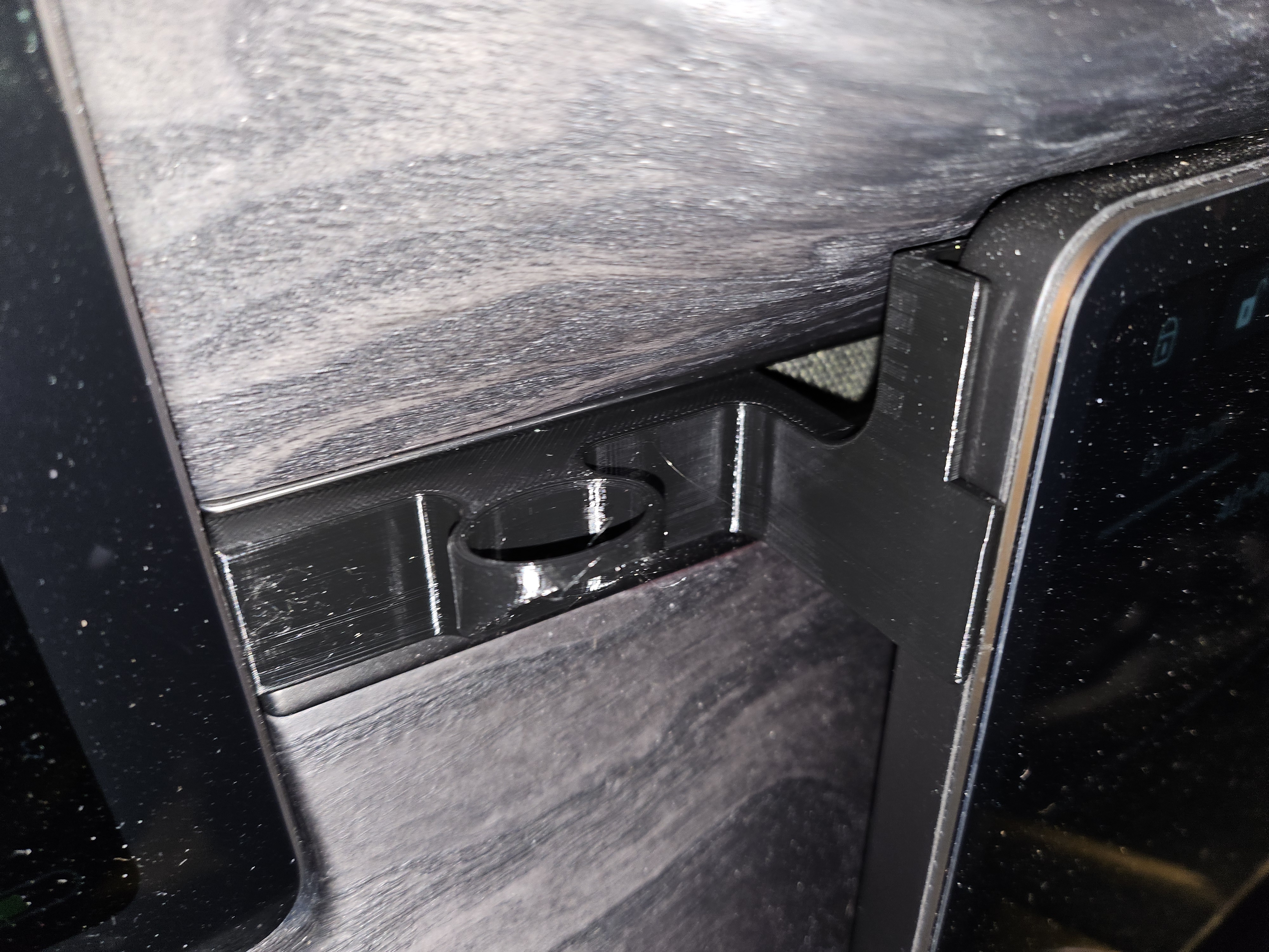 Rivian R1T & R1S Sunglasses Shelf (Remixed OpenSourceEV Phone Mount EVO) — miniatura 2