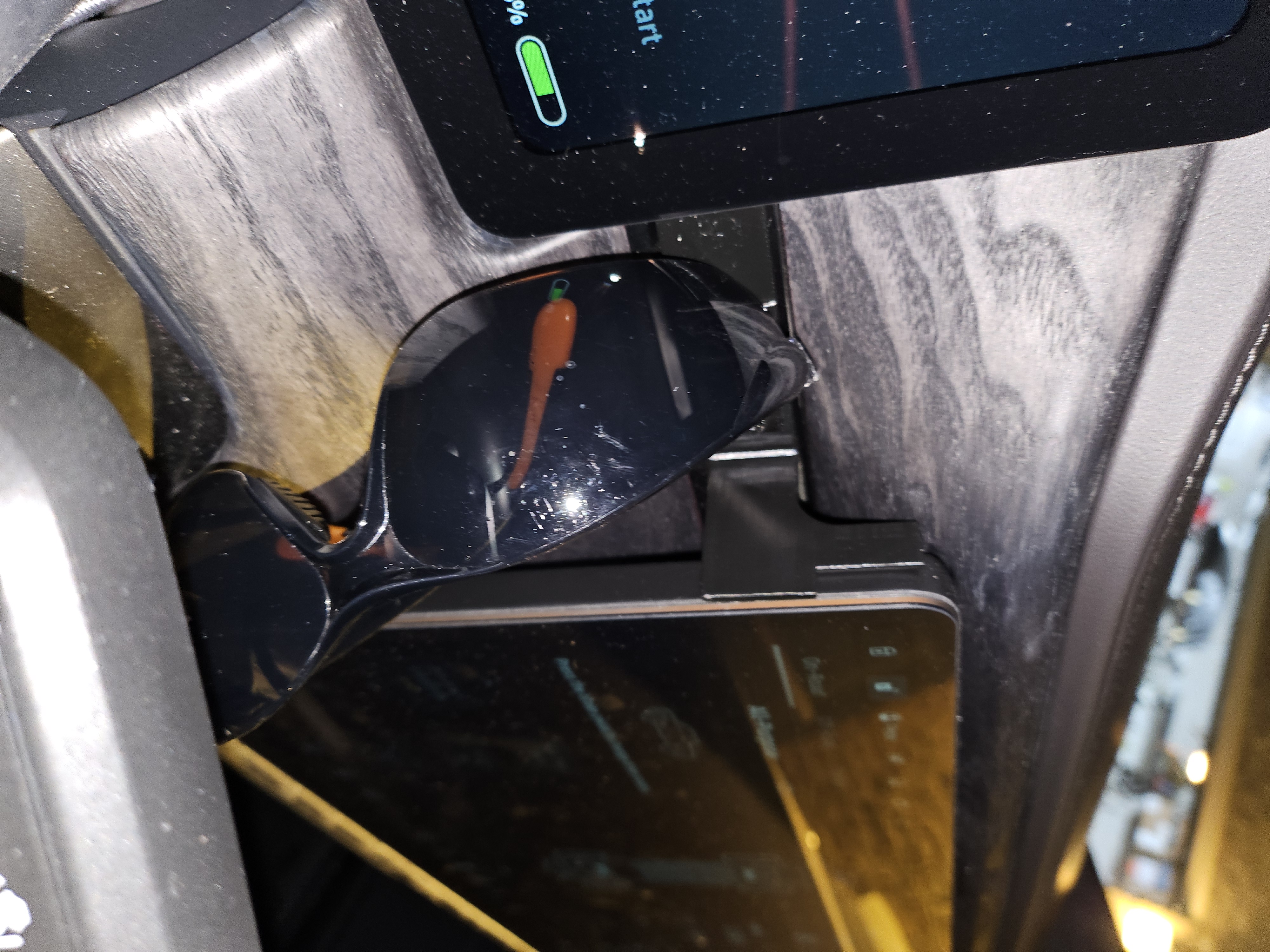 Rivian R1T & R1S Sunglasses Shelf (Remixed OpenSourceEV Phone Mount EVO) — miniatura 5