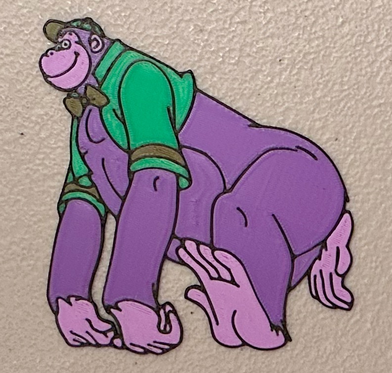 Multicolor Grape Ape Magnet