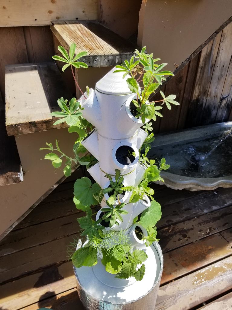 Miniatura 3 do modelo 3D Modular Hydroponic Tower Garden